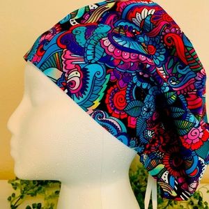 Handmade European style surgical caps.